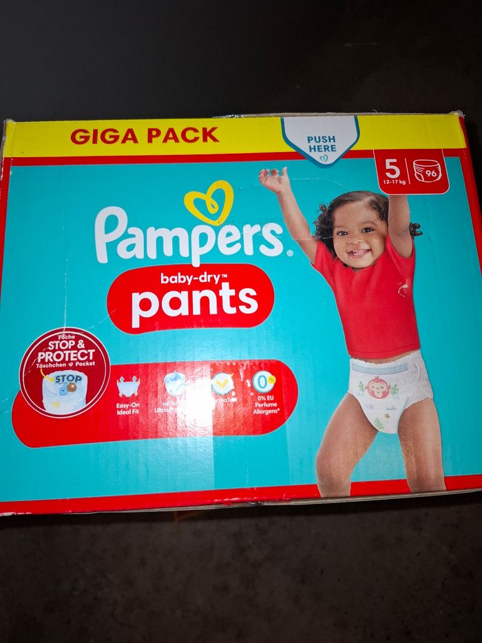 Pampers baby dry pants Taille 5 - photo numéro 4