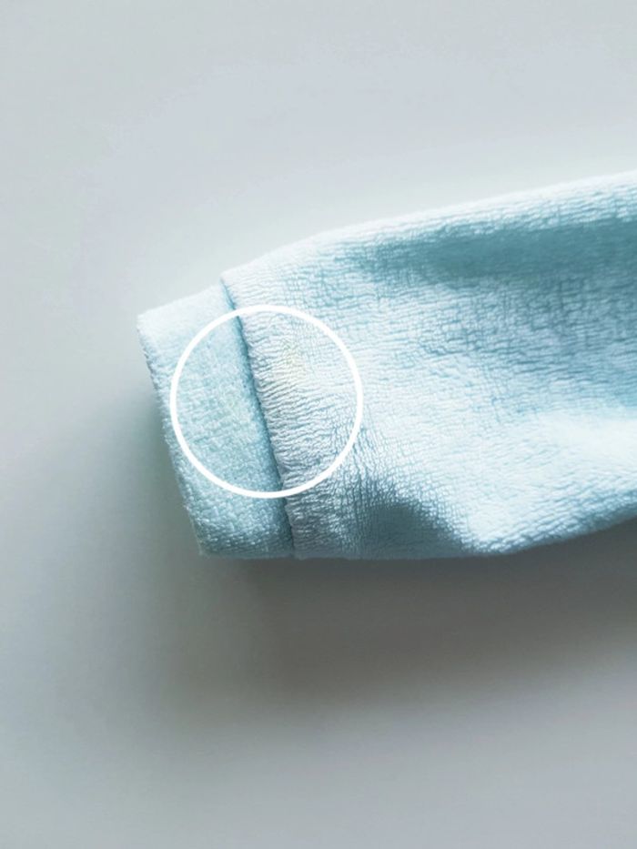 Grenouillère / pyjama une pièce / dors bien en velours (1 mois) - photo numéro 3