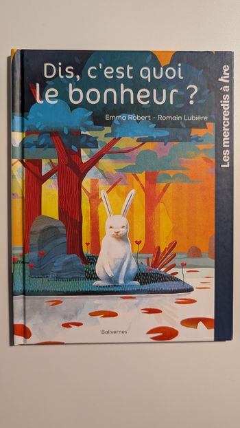 TBE, livre Mc Donald's "Dis, c'est quoi le bonheur ?"