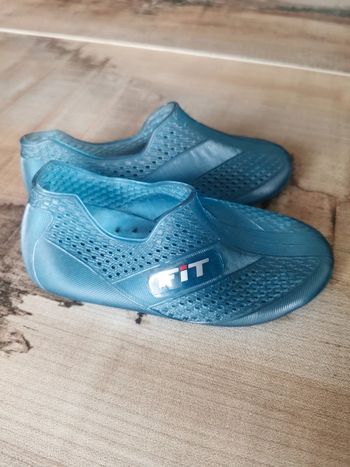 🌸Chaussures aquatique plage pêche Fit pointure 27 mixte bleu