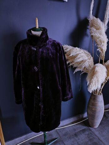 Manteau en fausse fourrure