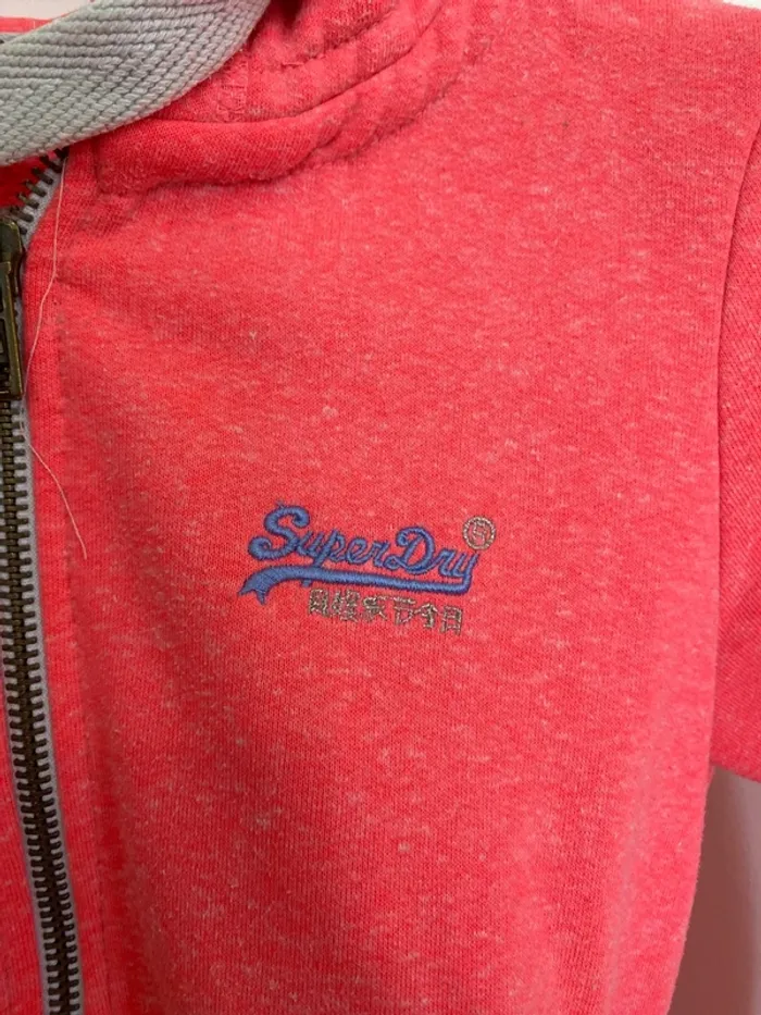 Sweat a capuche et fermeture Superdry - photo numéro 4