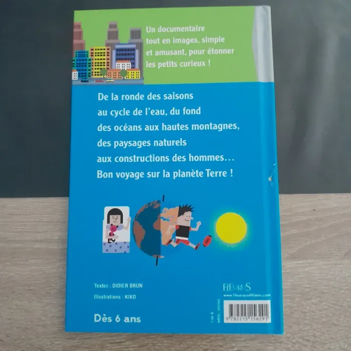 livre 6/8 ans tout savoir en un coup d'oeil - La Terre - photo numéro 4