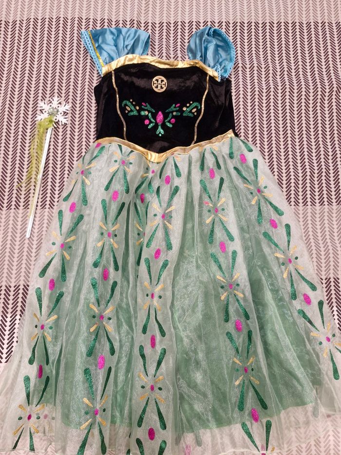 Deguisement Anna Reine des neiges - 6 ans - photo numéro 3
