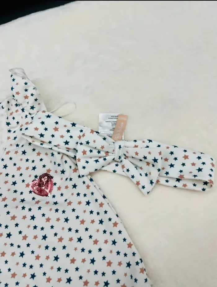 Maillot de bain et bandeau bébé fille meli melo - photo numéro 3