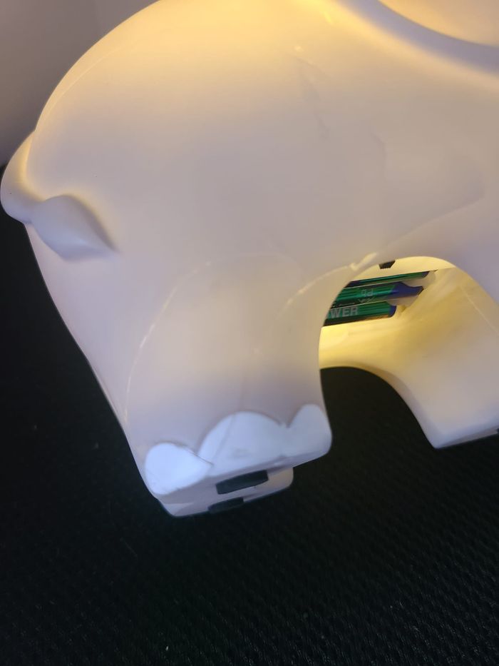 Veilleuse Lilian l'éléphant sans musique voir photos - photo numéro 3