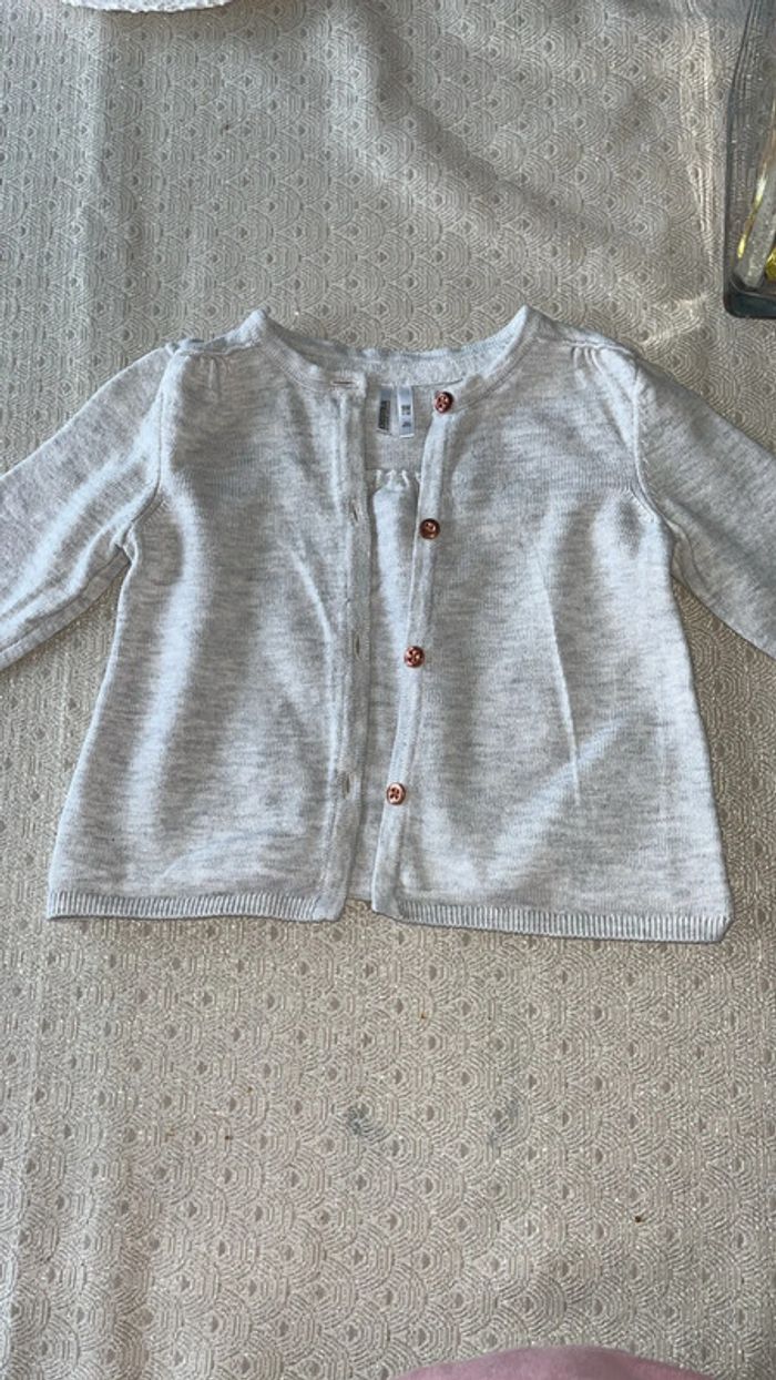 Gilet bébé fille