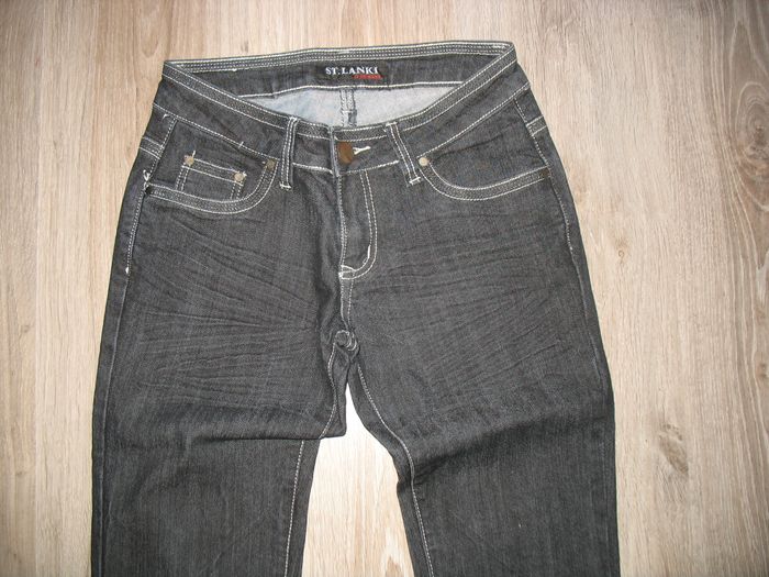 JEAN SLIM NOIR "ST.LANKI" - TAILLE 36 - n°01 - photo numéro 4