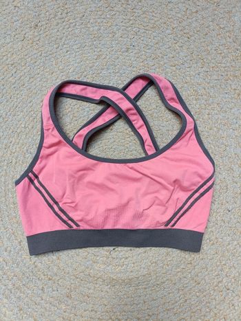 Brassière rose/grise TM