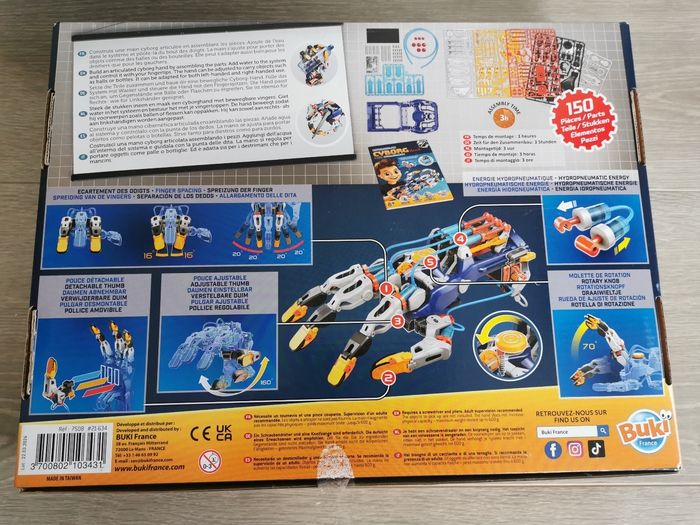 Main hydraulique cyborg de buki - photo numéro 8