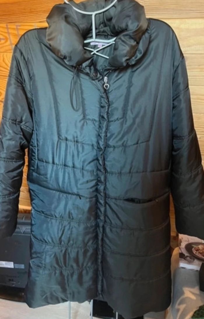 doudoune longue fantaisie