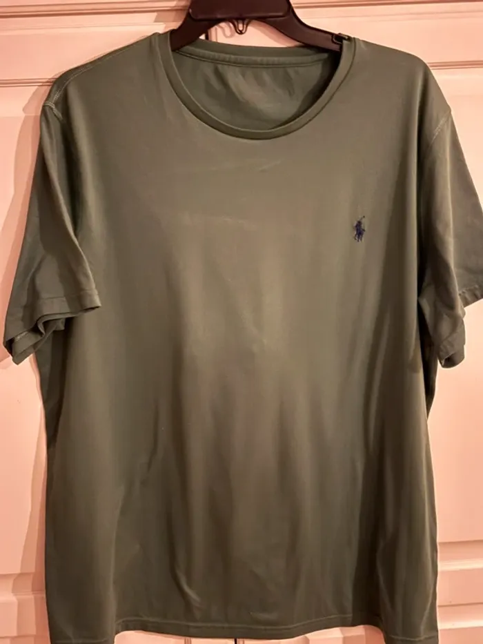 Ralph Lauren polo tee shirt. Green size large