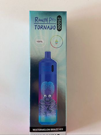Watermelon brazz ice RandM tornado 25k