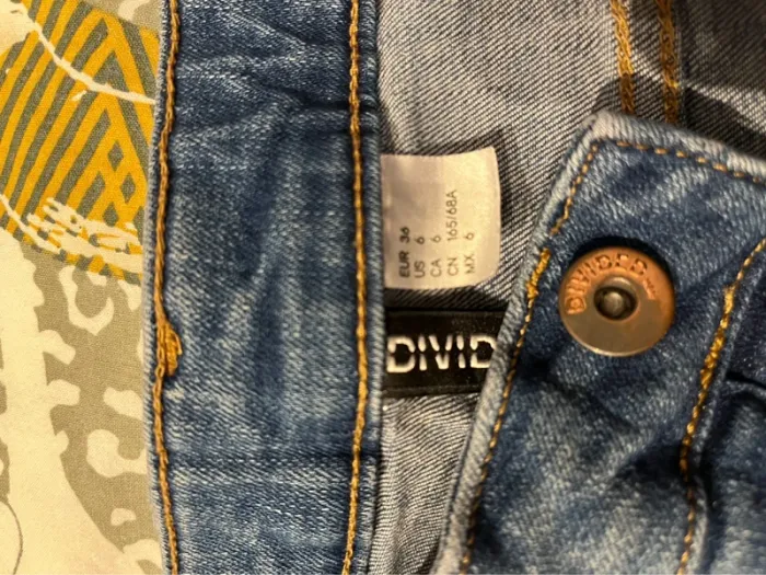 Jean skinny 7/8e taille haute H&M - Divided (Taille 36 / US 8) - photo numéro 4