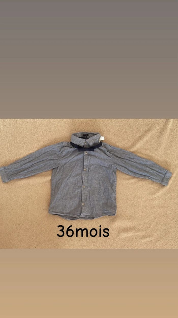 Chemise garçon 36mois