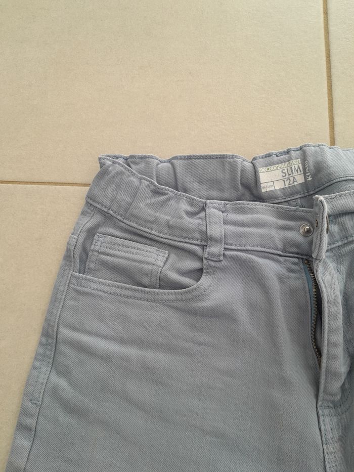 Pantalon garçon 12 ans bleu - photo numéro 4