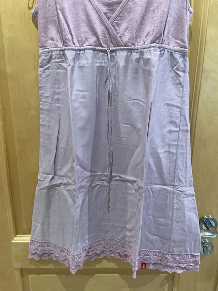 Robe EDC rose en soie - photo numéro 2