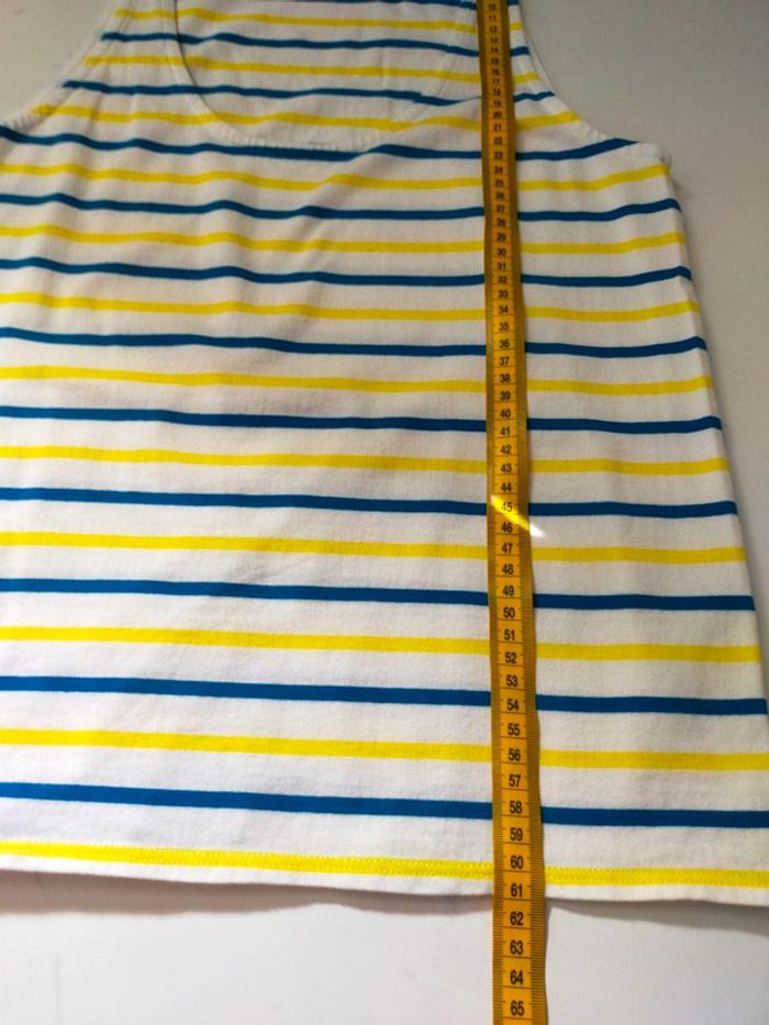 Débardeur marinière rayé – Petit Bateau – T. M - photo numéro 6
