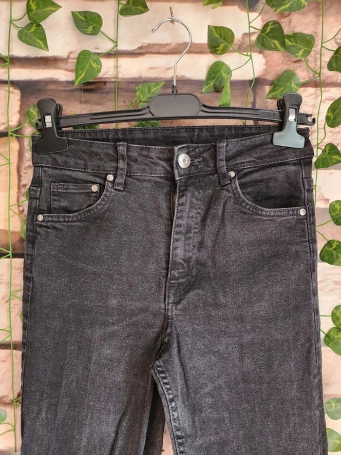 🌸Jeans noir Straight Ankle Lenght Taille 34 🌸 - photo numéro 2