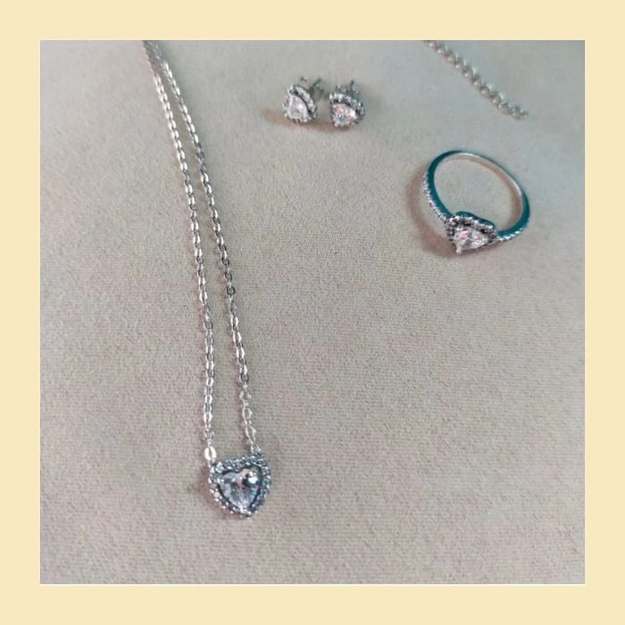 Parure cœur en argent 925 – Cadeau Fête des Mères - photo numéro 12