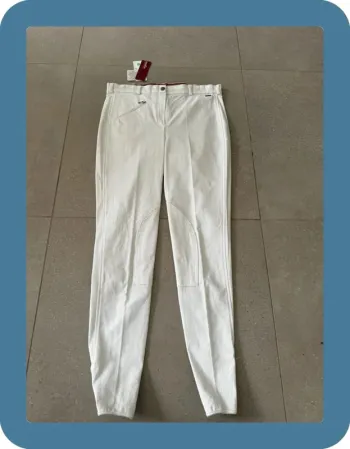 Pantalon d'équitation blanc Premiere taille 42 valeur 49,90€