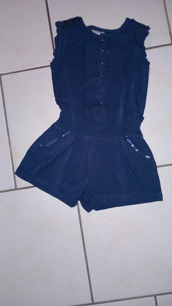 Combishort marine vertbaudet 6 ans tbe