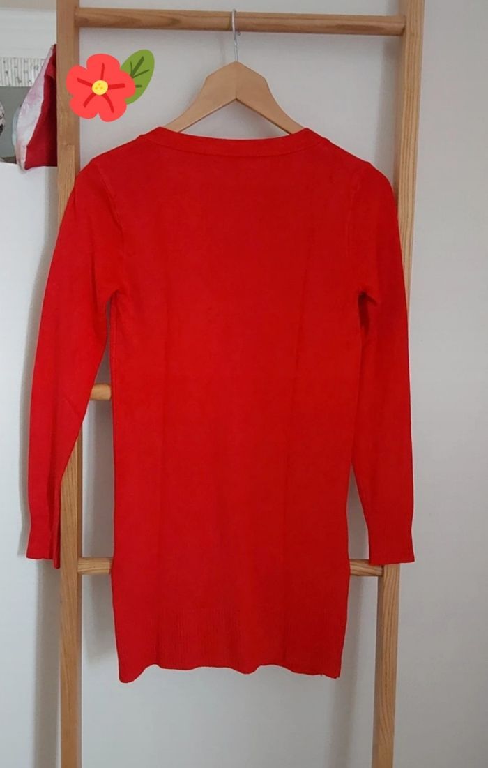 Gilet long rouge Drag Miss T 36 - photo numéro 5