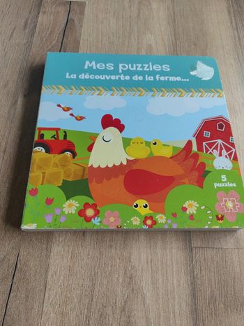 Livre : Mes puzzles la découverte de la ferme..