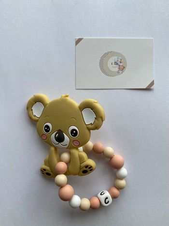 Anneau de dentition koala marron