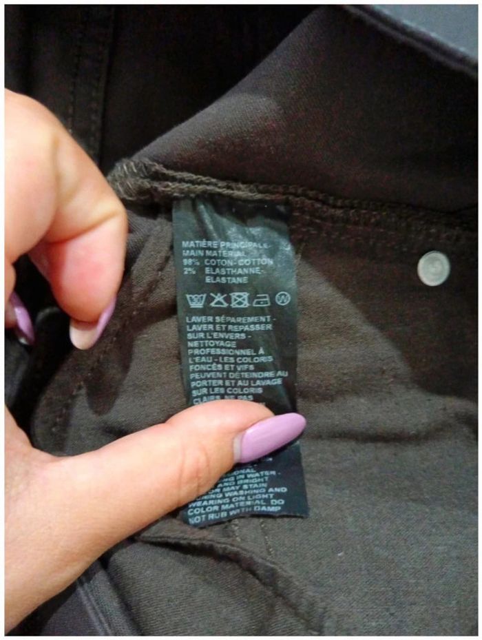C43 pantalon simili noir Burton 40 - photo numéro 4