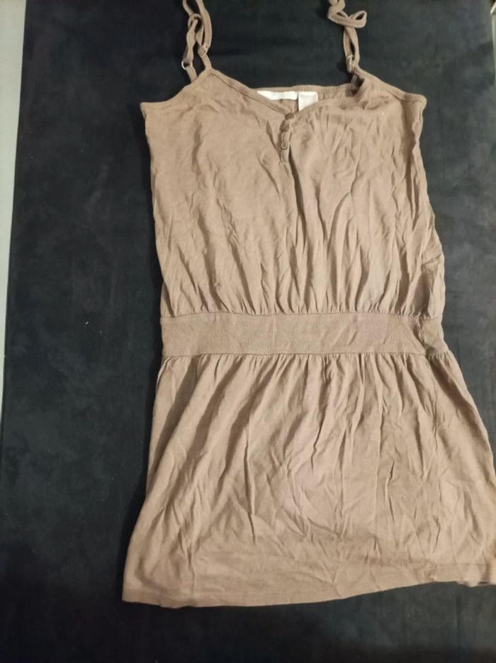 Tunique longue marron