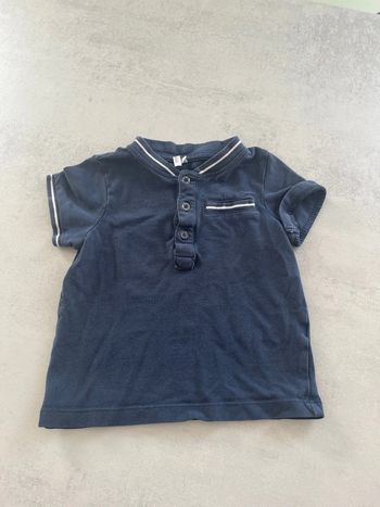 Polo orchestra bleu marine