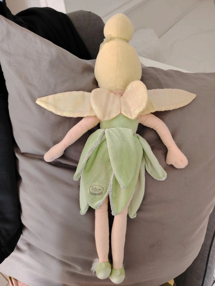 Peluche Disney fée clochette disneystore tbe - photo numéro 4
