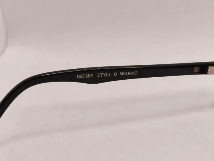 Lunettes de soleil Ray ban Gatsby fabriquées aux Etats Unis par Bausch e Lomb dans les années 80 - photo numéro 3