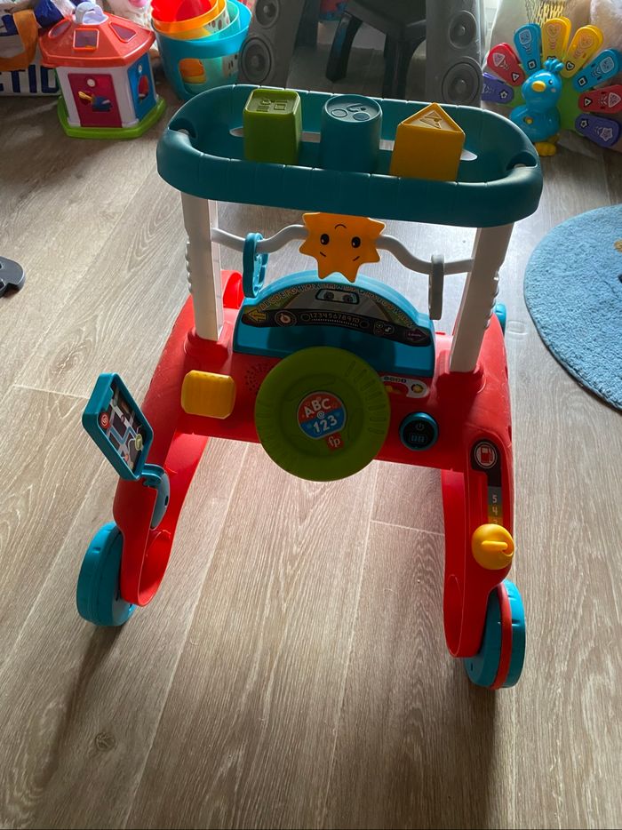 Trotteur fisher price 2 en 1