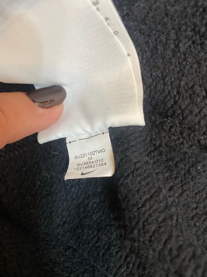 Veste noire Nike 10 ans - n8m - photo numéro 5