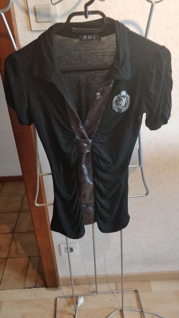 Top type écolière taille unique convient 38