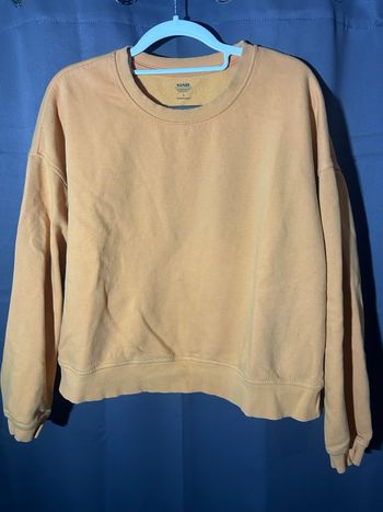 Sweat-shirt orange, taille L