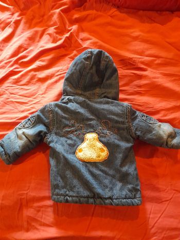 Manteau bleu garçon 6 mois