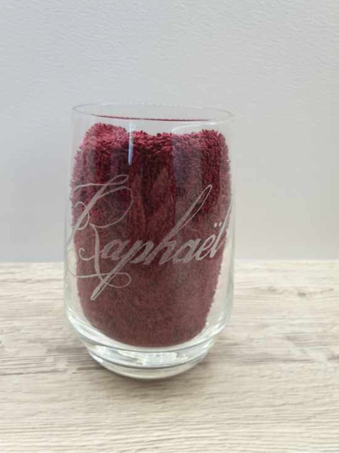 Verre gravé
