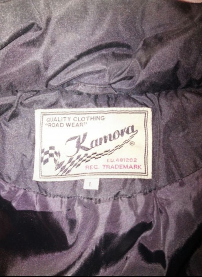 Manteau à capuche noir Kamora taille L - photo numéro 3