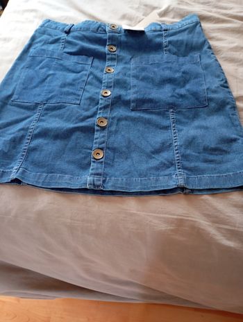 jupe jean tencel