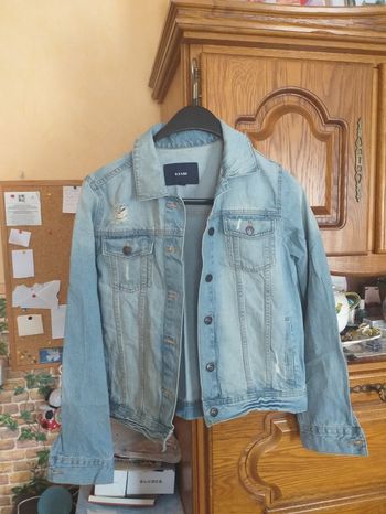 veste en jean fille