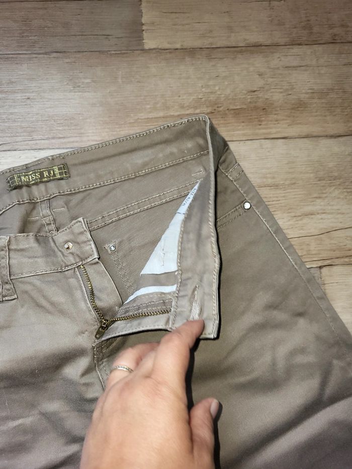 Jeans marron femme - photo numéro 4