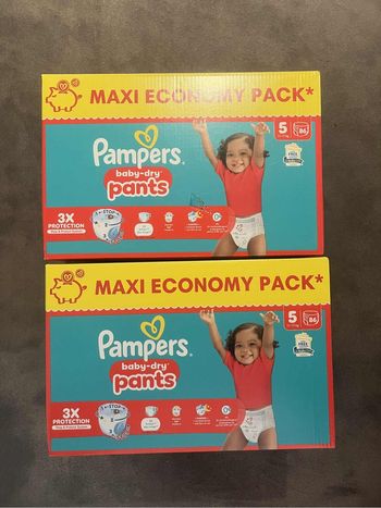 Pampers taille 5 pants maxi pack (2 cartons)