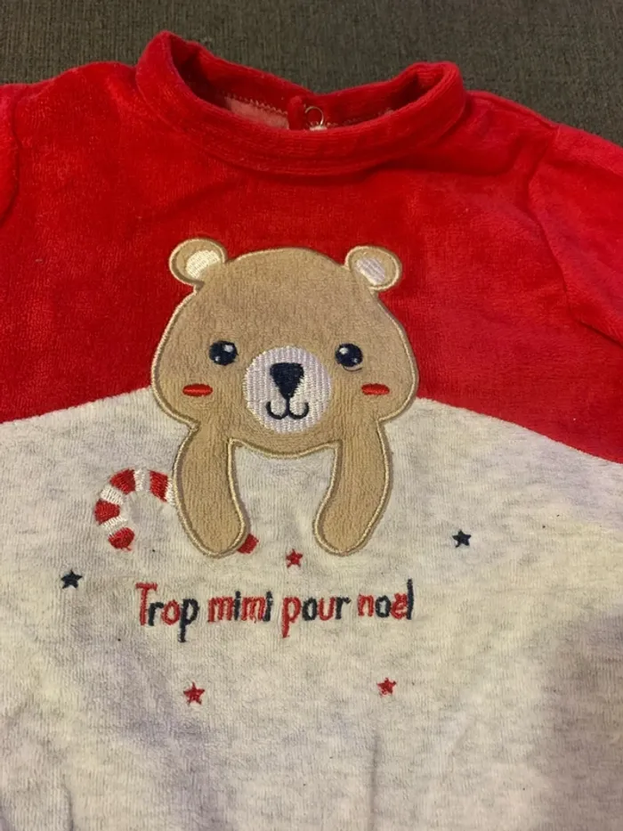 Pijama velours noël - photo numéro 2
