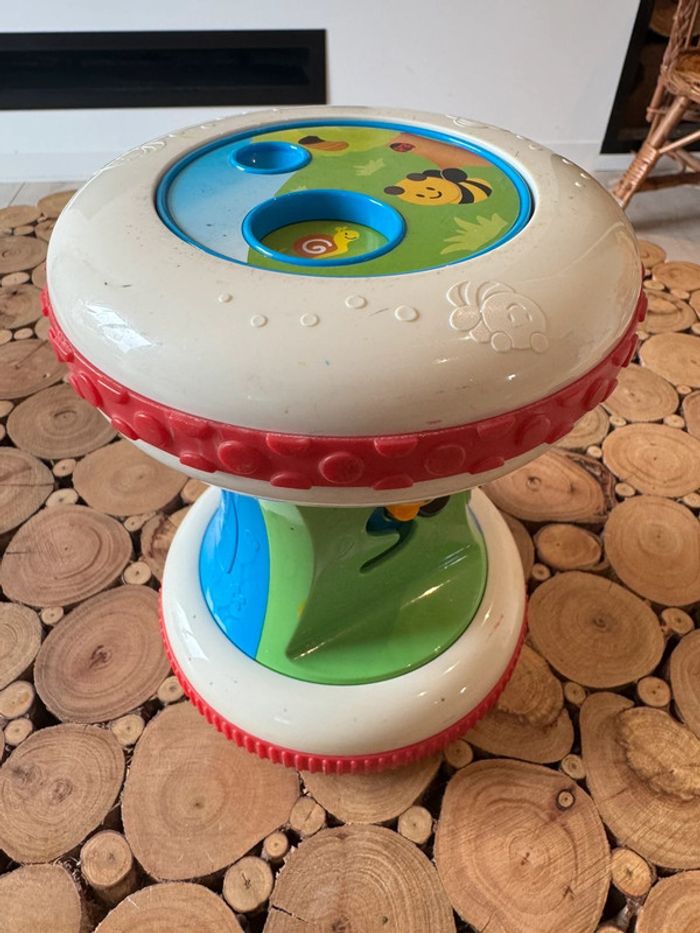 🌸Jouet grand rouleau musical printanier Chicco bébé - photo numéro 3