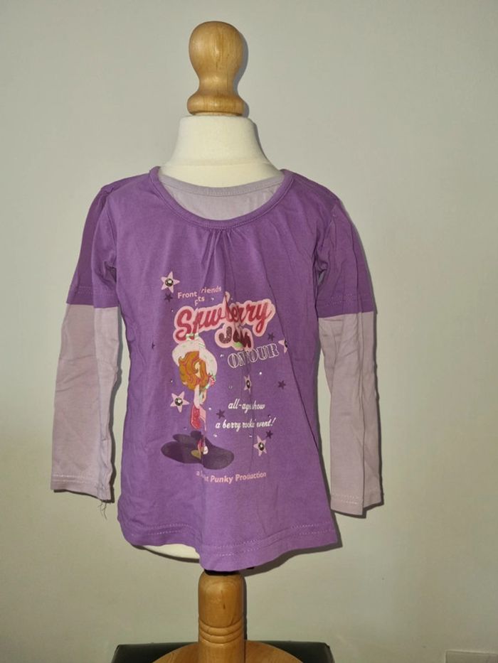 T-shirt Charlotte aux fraises 4 ans - photo numéro 2
