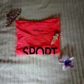 T-shirt rose fluo • 14 ans • Ninety Eight 