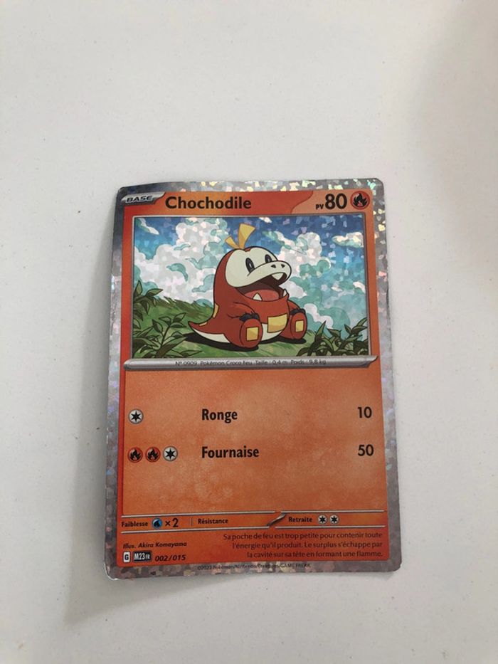 CArte pokemon chochodile
